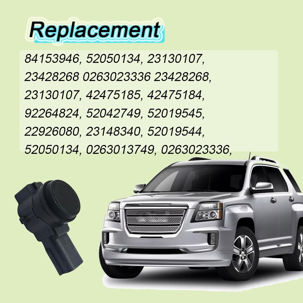 PDC Parking Sensor And Connector Plug Short Tail Kit Compatible with Buick...