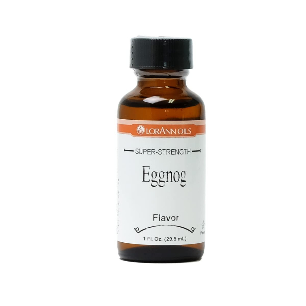 Lorann Eggnog SS Flavor, 1 Ounce Bottle