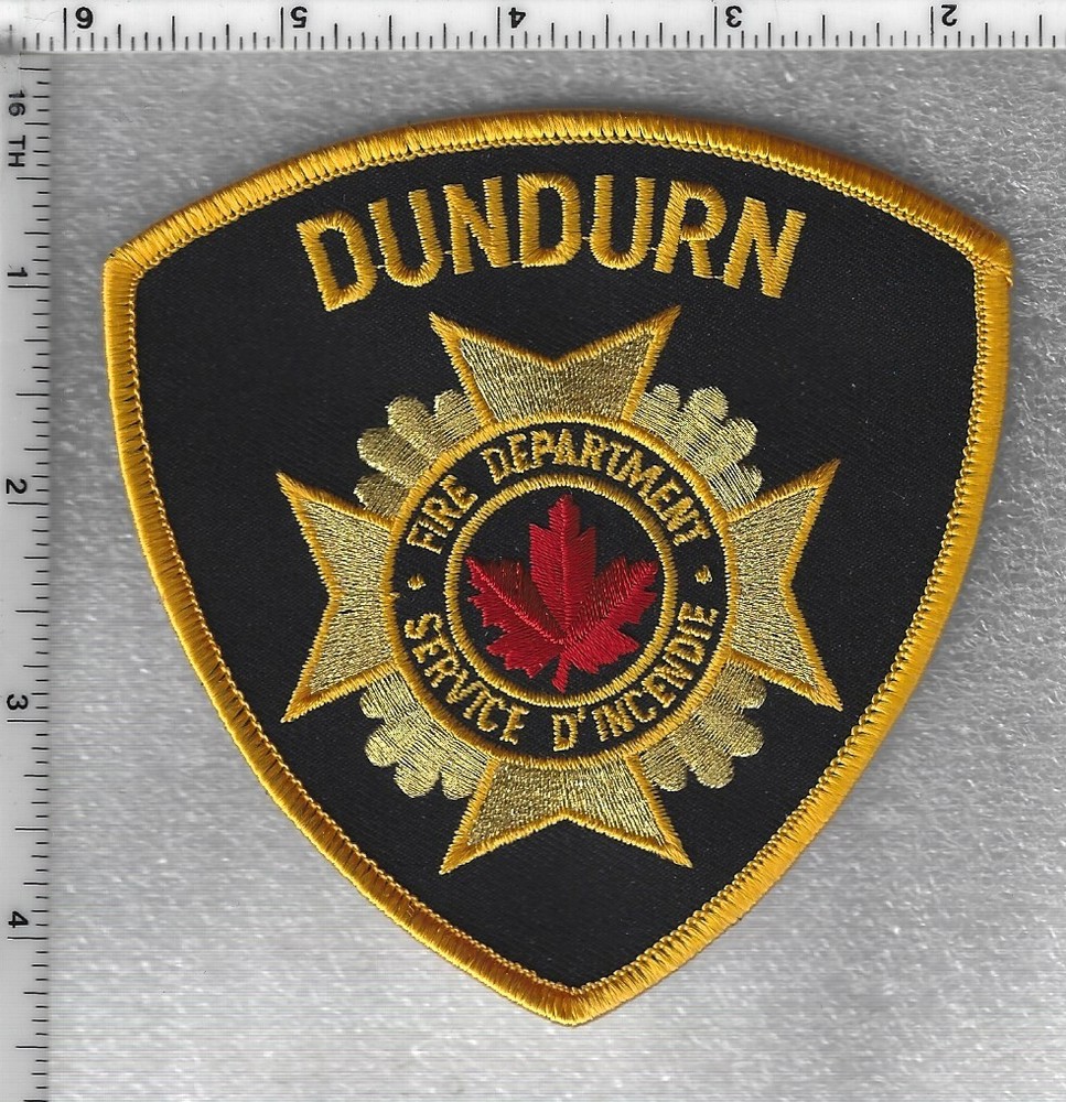 Dundurn Fire Department  (Saskatchewan, Canada)  Shoulder Patch