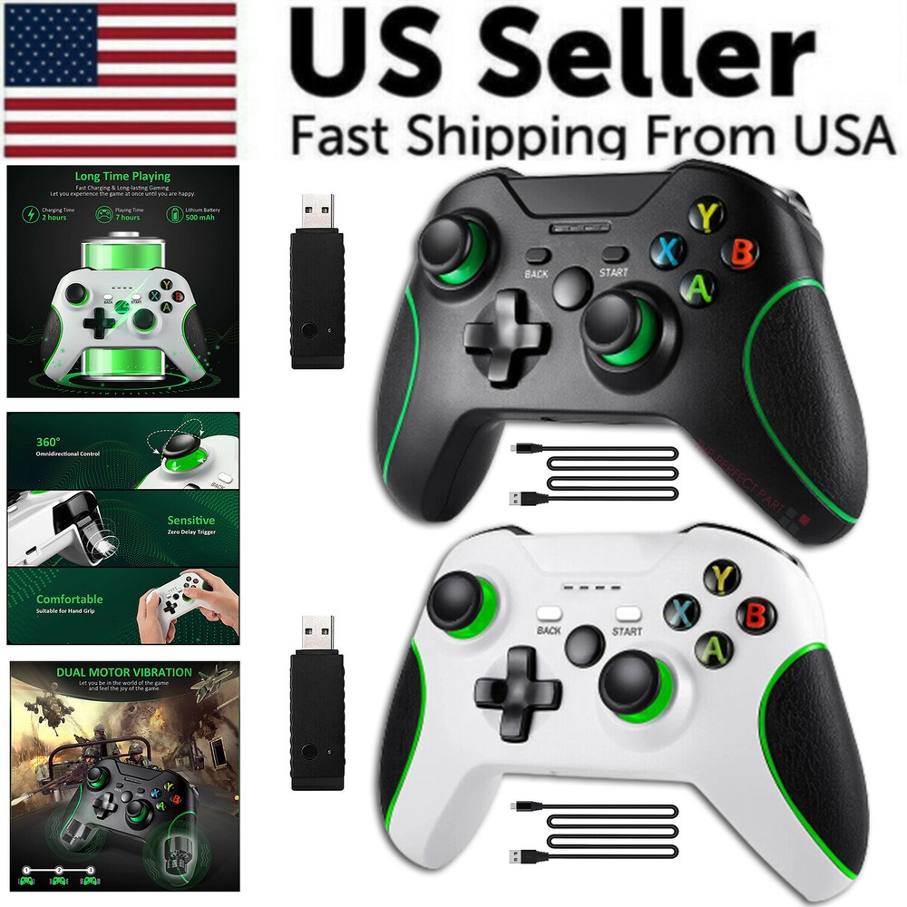 2.4GHz Wireless Controller For Microsoft Xbox One / S / X / E / Win 7 8 10 / PC