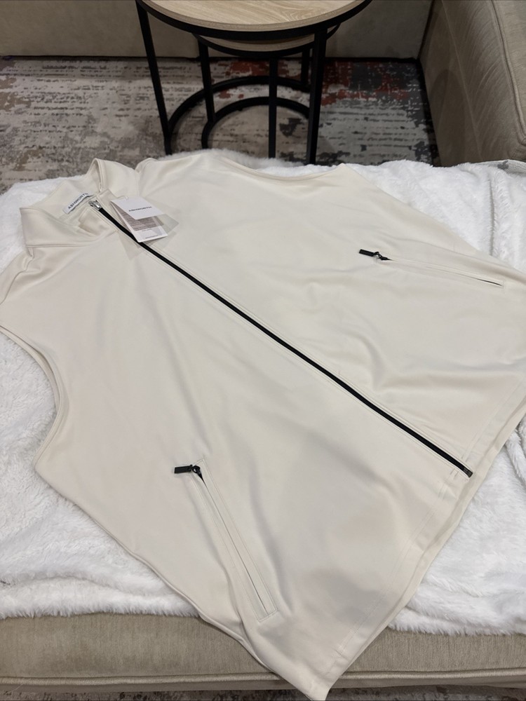 ASHWORTH Tech Stretch Vest Color: Bone Size: XXL Authentic NWT