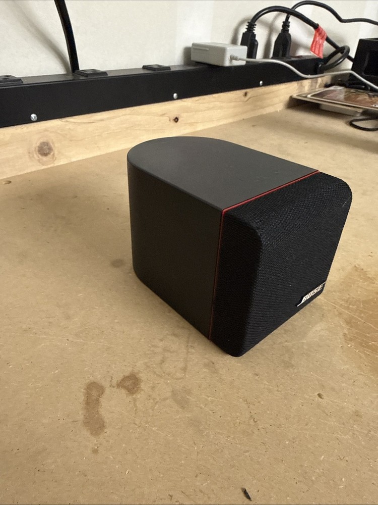 NICE! Bose Redline Single Replacement Cube Speaker Lifestyle Acoustimass Black
