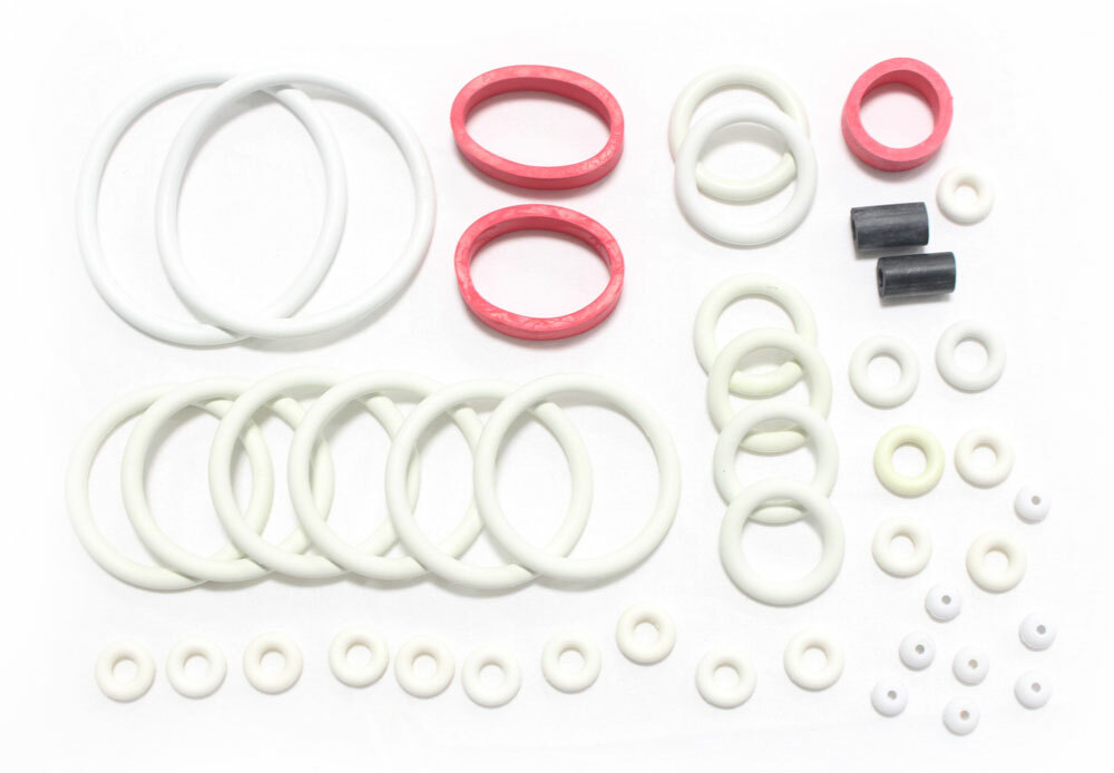 Bally Safe Cracker Pinball Machine Replacement Repair Rubber Ring Kit White