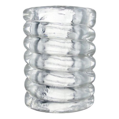 Spiral Ball Stretcher, Clear Flexible TPR Material