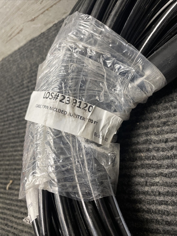 Jupiter Cable Model SCH-027R-200 7 Pin Molded 200FT