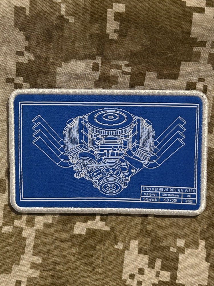 Prometheus Design Werx PDW V8 Blueprint Morale Patch
