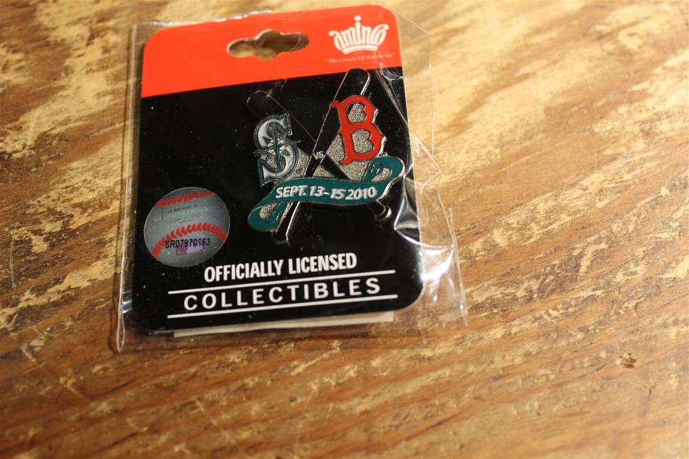 MLB SEATTLE MARINERS VS BOSTON RED SOX SEP 13- 15 2010 PIN