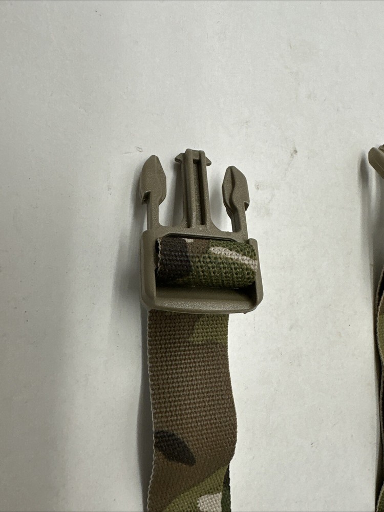 2 X Eagle Industries Multicam ITW Buckle Quick Release Accessory Straps Rucksack