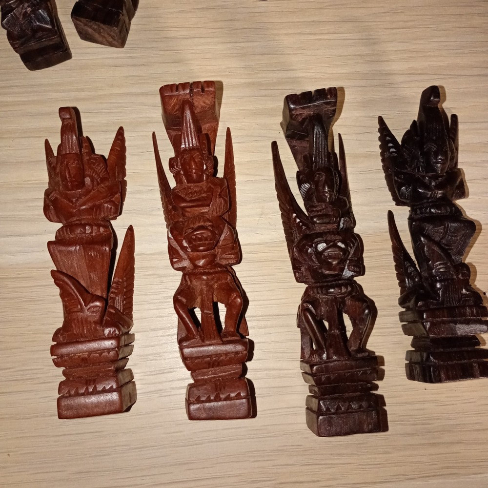 Hand Crafted Indonesian Chess Pieces