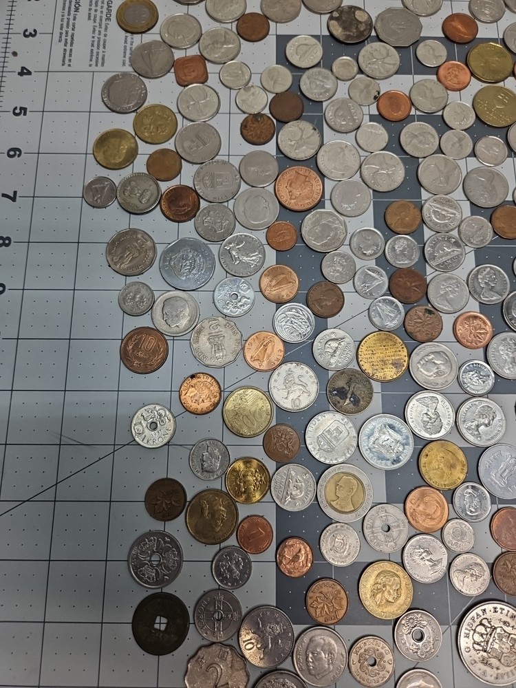 Bulk Mixed Foreign World Coins Lot 1
