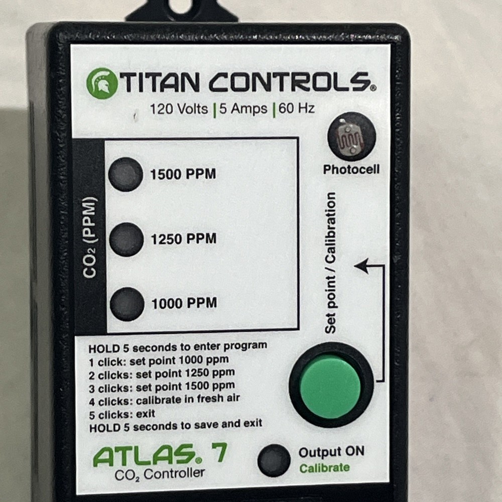Titan Controls Atlas 7 Co2 Controller Model 702614