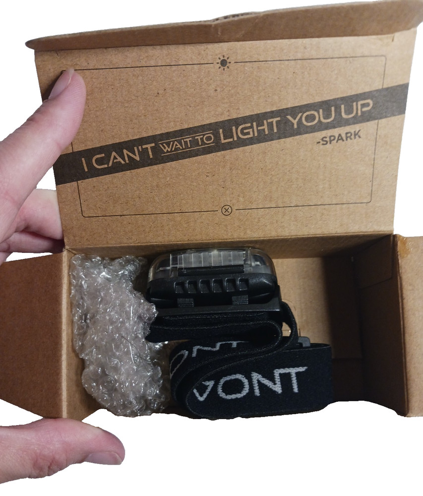 Vont LED Headlamp with Strap for Work or Hobbies