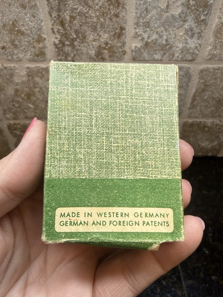 Vintage Mid-Century Plastic Witch Needle Threader Western Germany Threading Tool