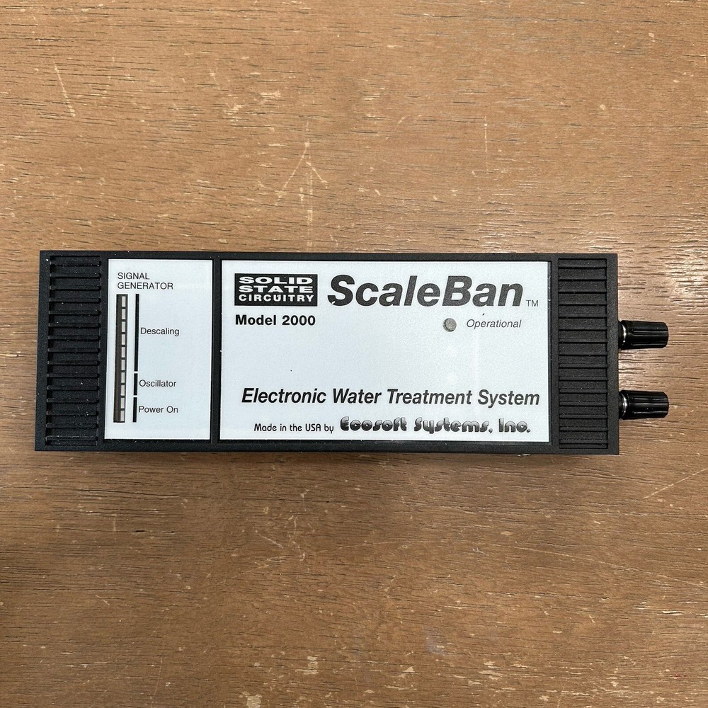 Scale Ban 2000 Electronic Water Treatment System by Ecosoft Systems UNTESTED