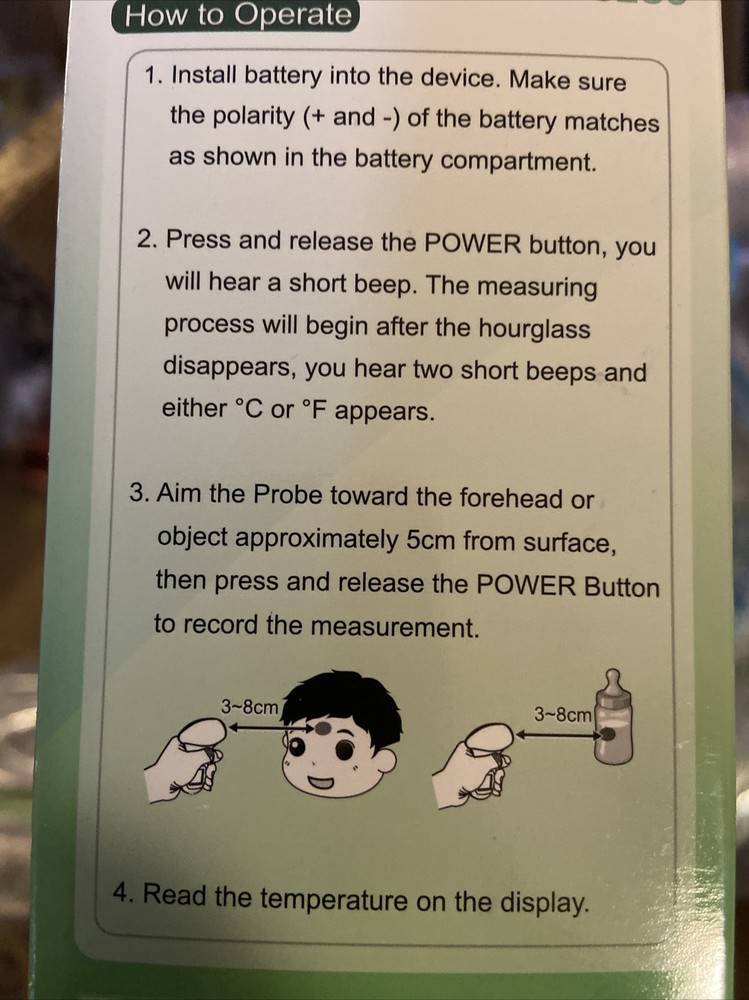 Polygreen KI-8280 Non-contact Thermometer -