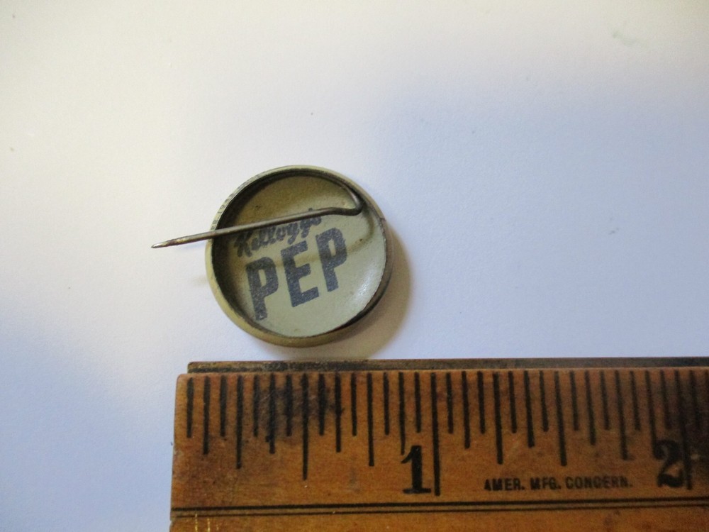 1940s Kellogg's PEP Comic Pinback Button - WINNIE WINKLE