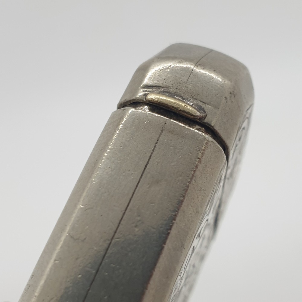Silver-Plated Vesta Case Match Holder AE1