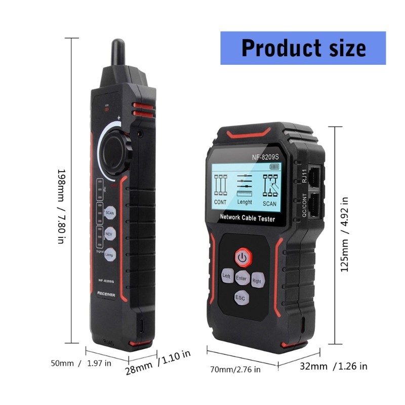 Innovative LAN Cable Testing Tool Internet Cable Tester for Various Environment