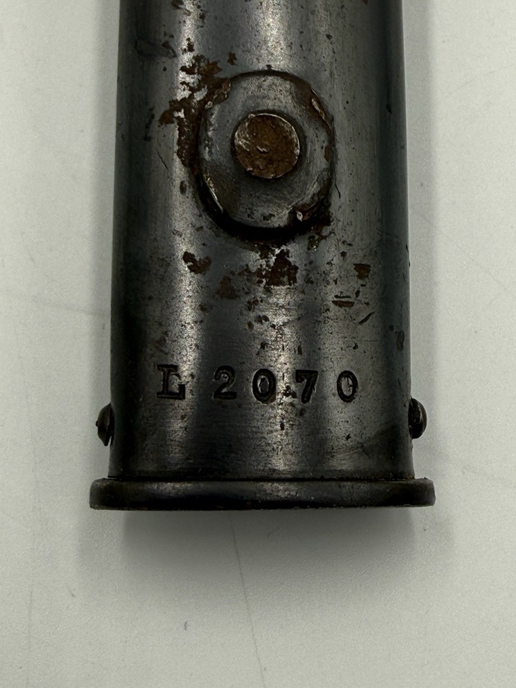 Metal Bayonet Scabbard Serial # L2070