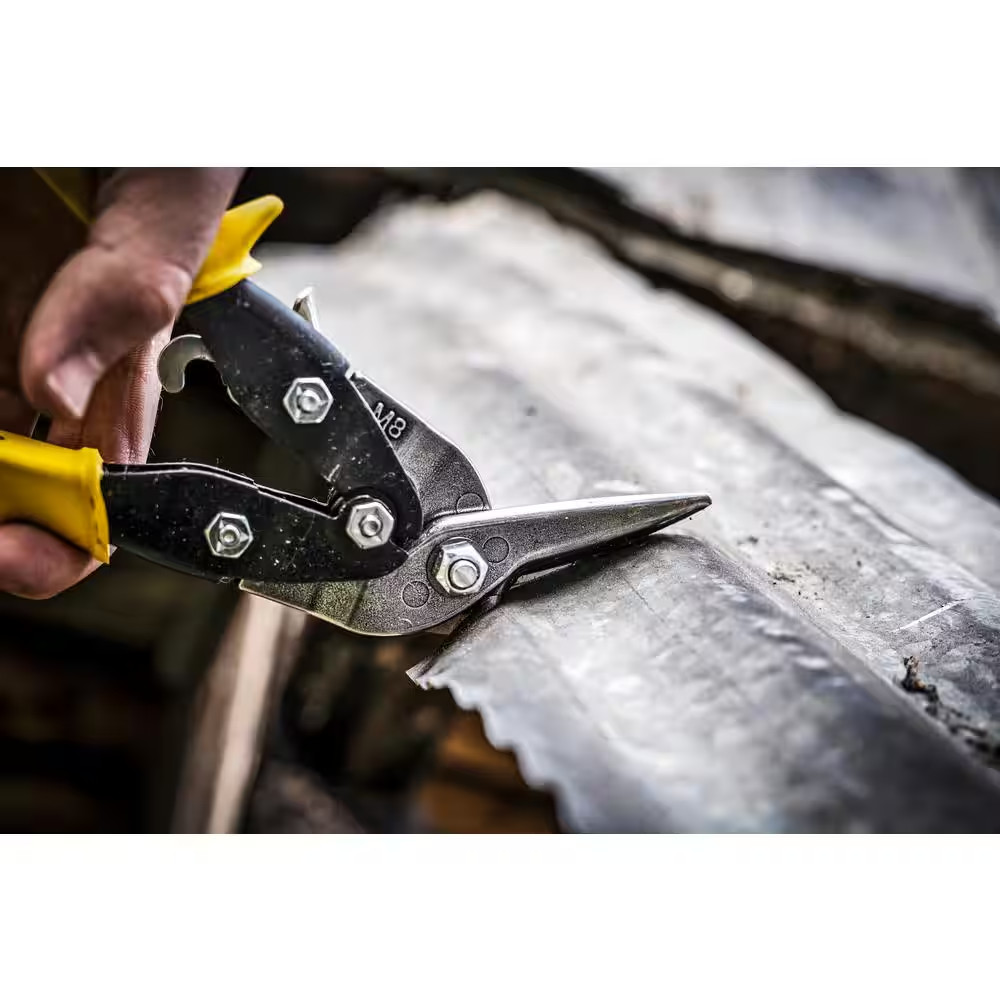 Wiss 9-4/5 In. Offset Straight Aviation Snips