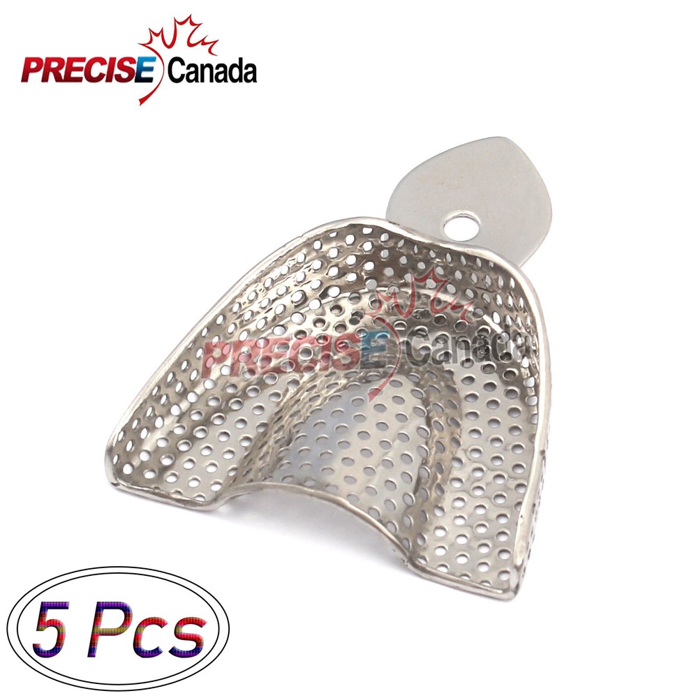 PRECISE CANADA Set Of 5 Impression Tray Perforated Upper XL