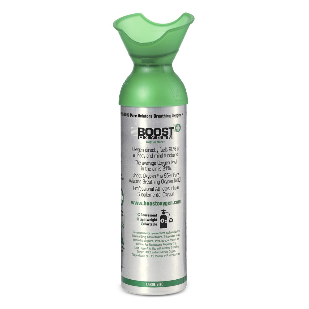 Boost Oxygen 10L Canned Oxygen (2 Pack) & 5L Canned Oxygen (3 Pack), Flavorless