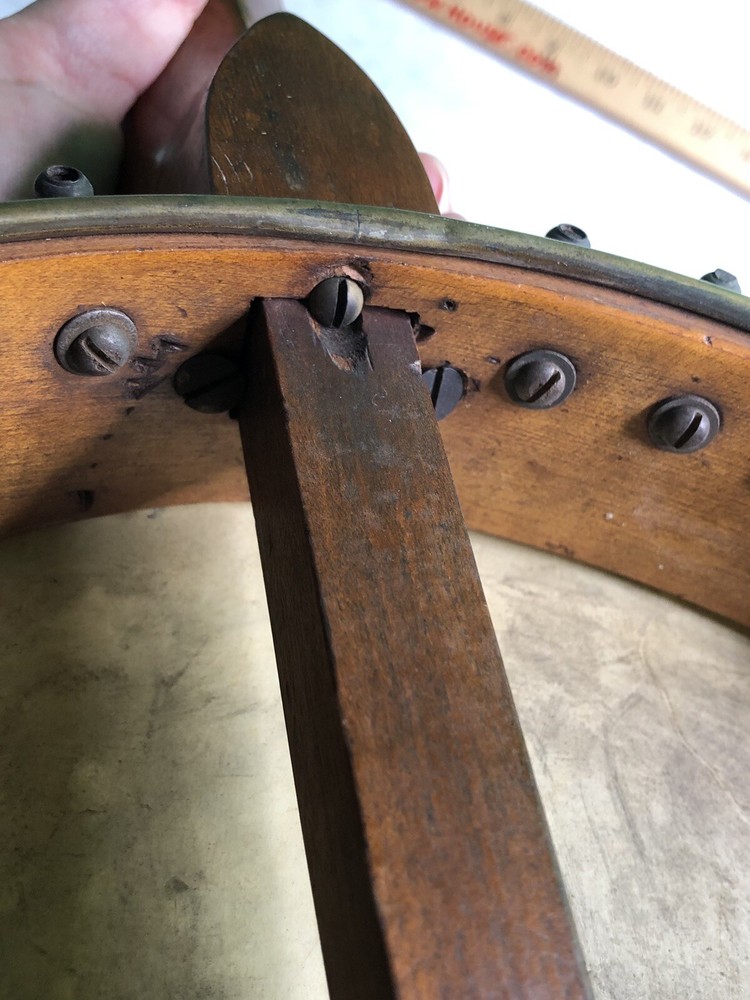 Antique 1907 Five String Banjo Needs Love And Work Gorgeous Craftsmanship