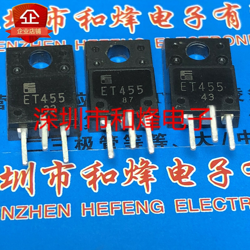 10PCS ET455 TO-220F