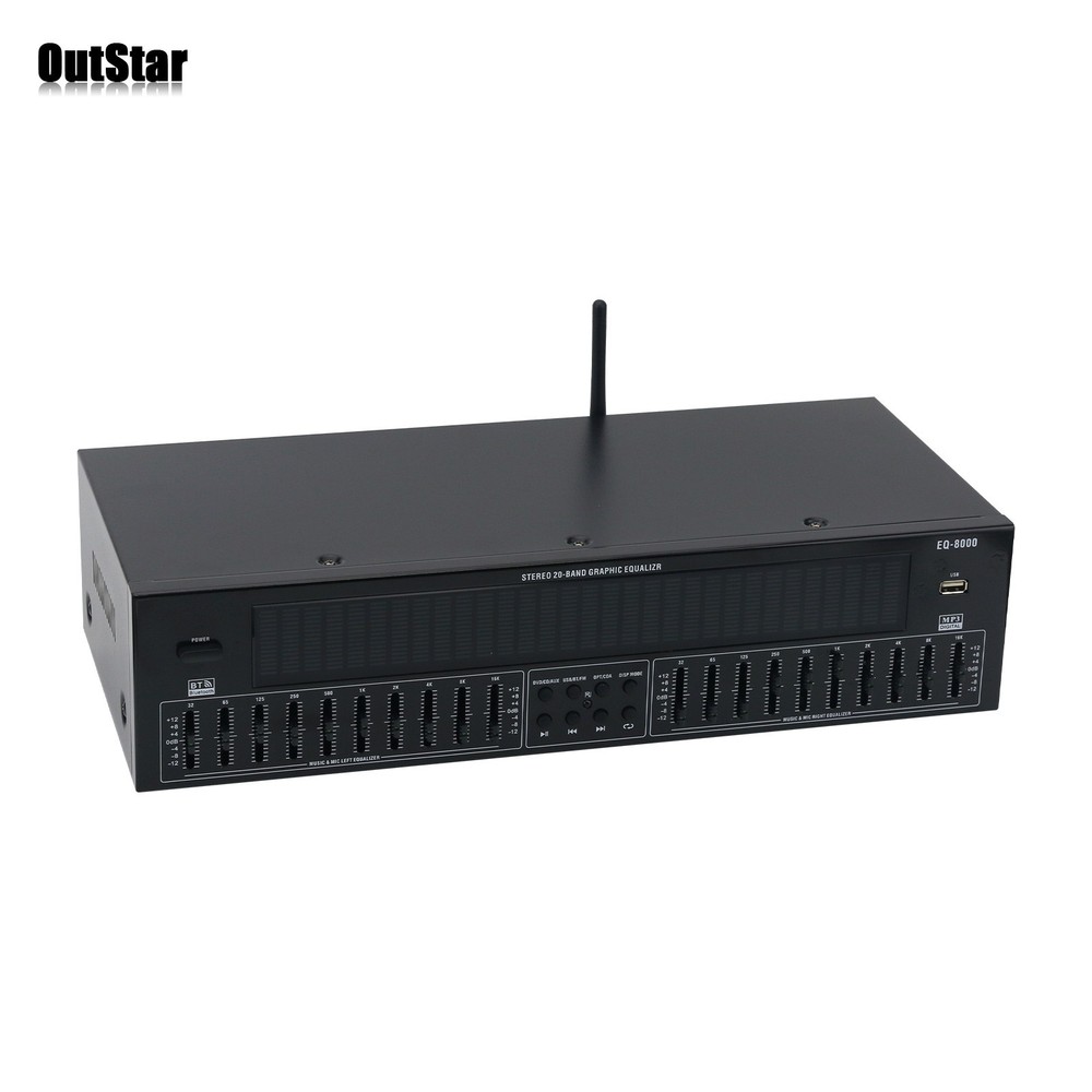 EQ8000 EQ Equalizer Bluetooth5.4 Optical Fiber Coaxial Audio Decoder Processor