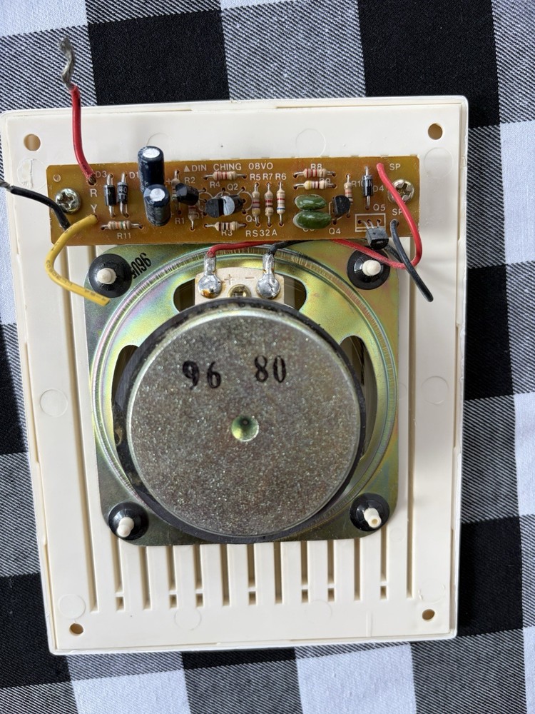 ademco alarm system indoor wall speaker