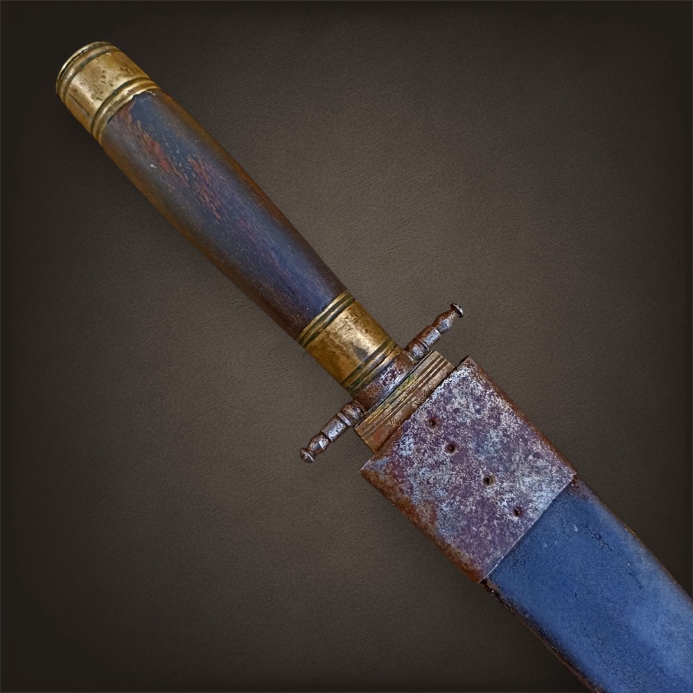 18th - 19th Century Spanish Dagger w Scabbard