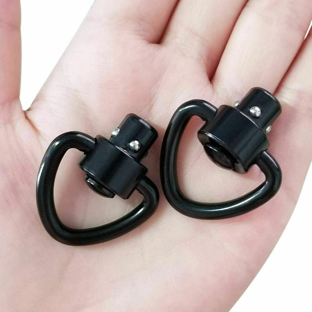 Push Button Quick Release Detachable Sling Swivel Mount Tactical Sling QD Loop
