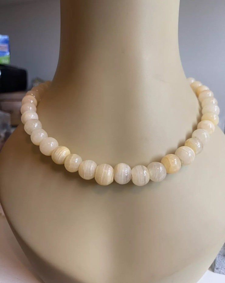 Agate Bead Necklace