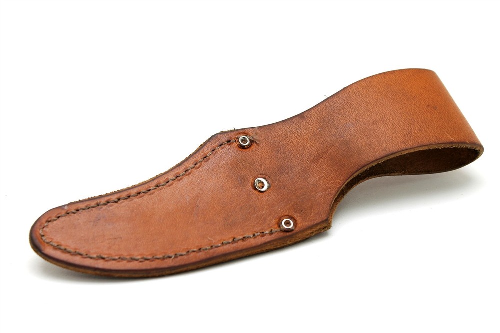 Brown Genuine Leather Knife Case