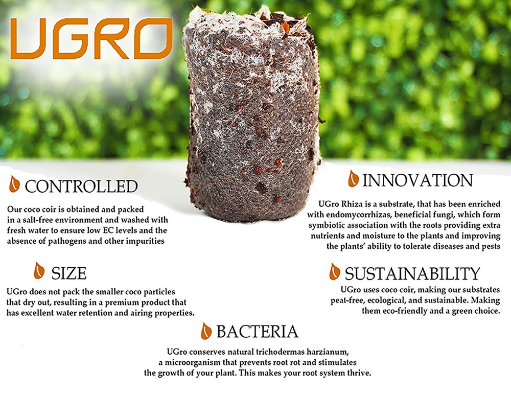 UGRO Coco Coir Seed Starter Plugs