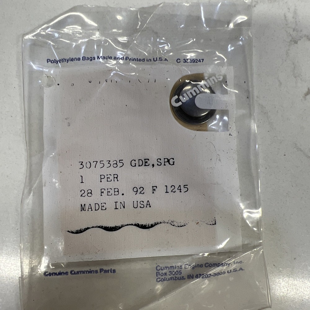 CUMMINS M-3075385 OTHER ENGINES & COMPONENTS