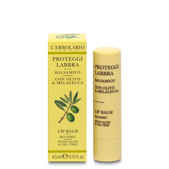 L'Erbolario Balsamic Lip Protector 4.5ml Olive Tea Tree