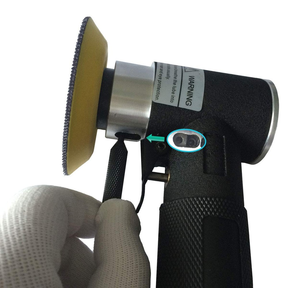 2" and 3" Random Orbital Air Sander, Pneumatic Sander for auto sanding tools,...