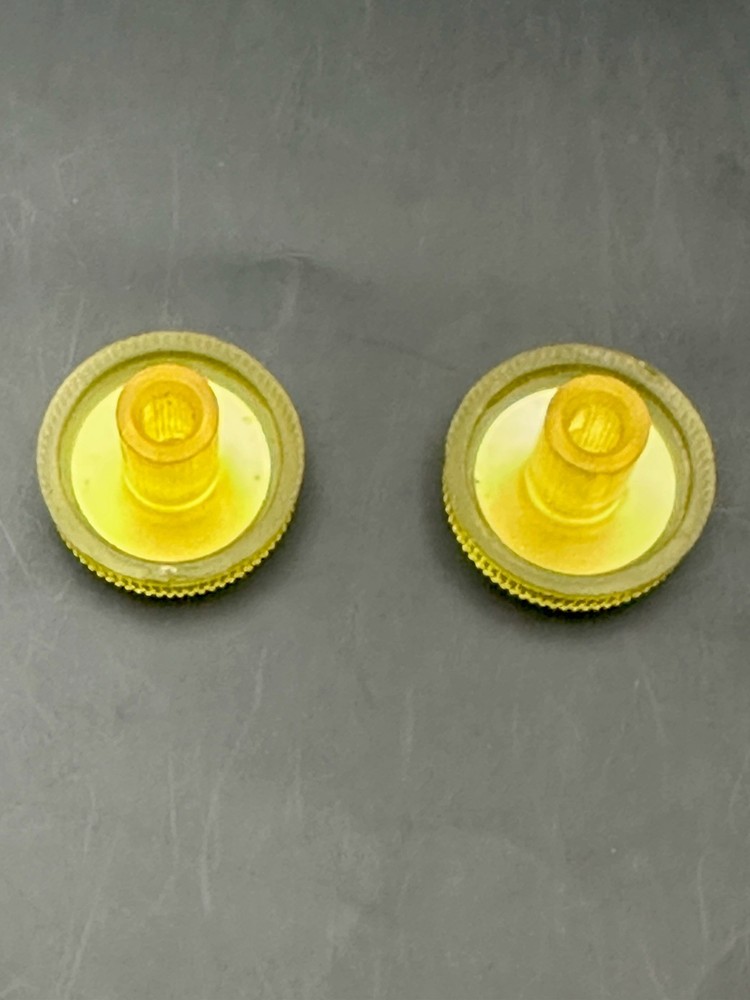 Vintage Bakelite Radio Knobs Pair. Beautiful!!!