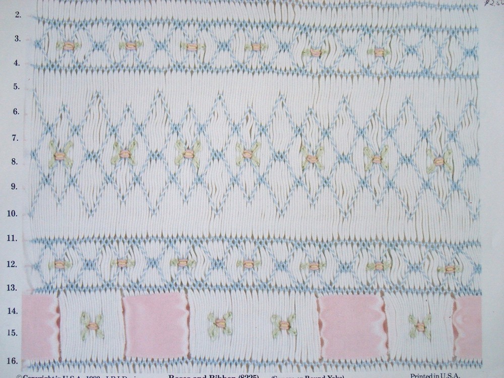 Smocking Pattern Plates
