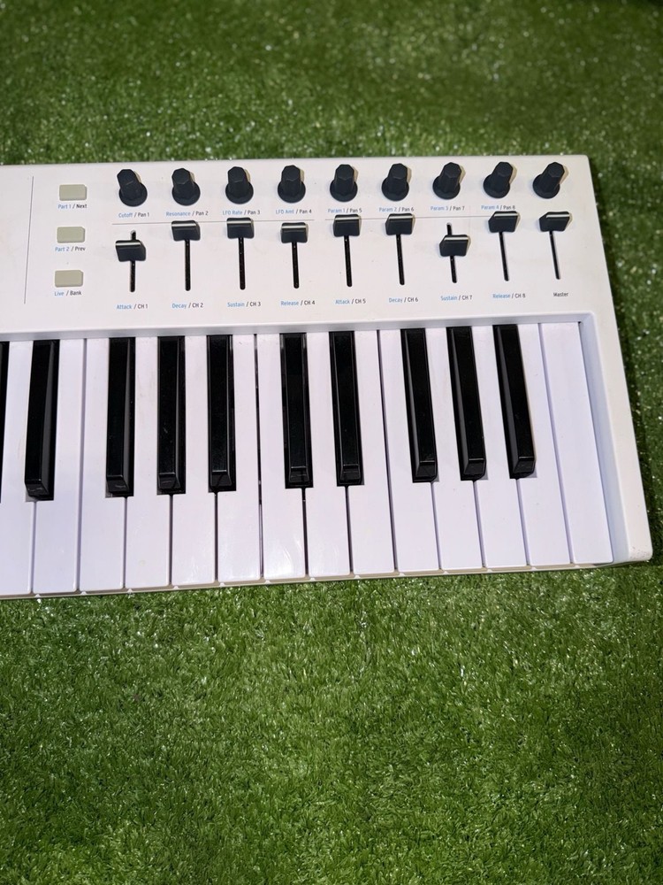 Arturia KeyLab Essential 49 USB MIDI Keyboard Controller - White