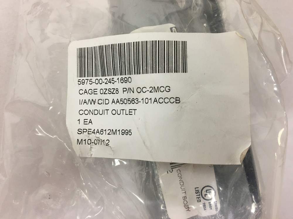 Killark AA50563-101ACCCB 1" Conduit Outlet