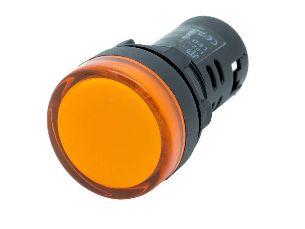 L22 ATI Amber LED Pilot Panel Indicator Light 22mm 220V AC