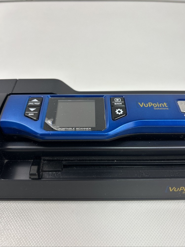 Vu Point Magic Wand Portable Scanner- No Cords
