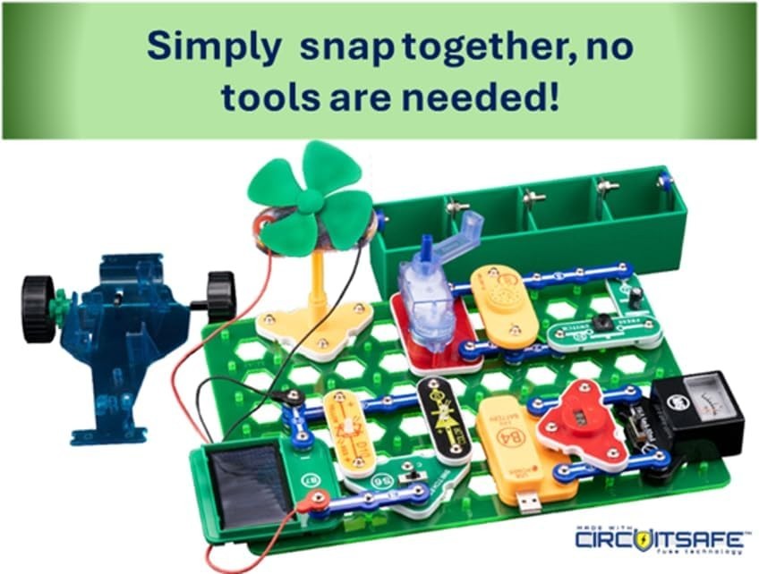 Green Energy Electronics Exploration Kit | Over 125 Exciting STEM Projects | ...
