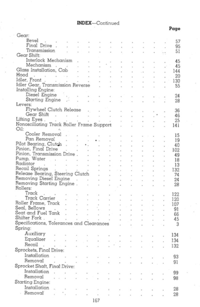 Caterpillar D4 Tractor Servicemen's Reference Book (please read description)