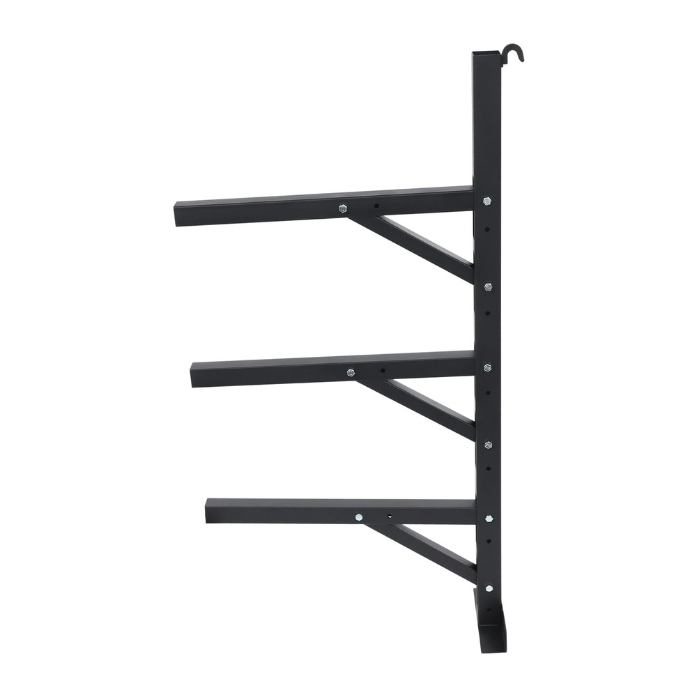 2Pcs Container Shelving Bracket Set 3-Tier Cargo Container Storage Shelf Bracket