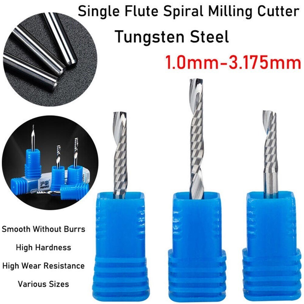 End Mill CNC Milling Cutter Accessories Uncoated CNC Engraving Replacement