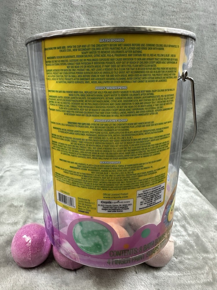 Crayola Bath Bombs (only) 7 Count