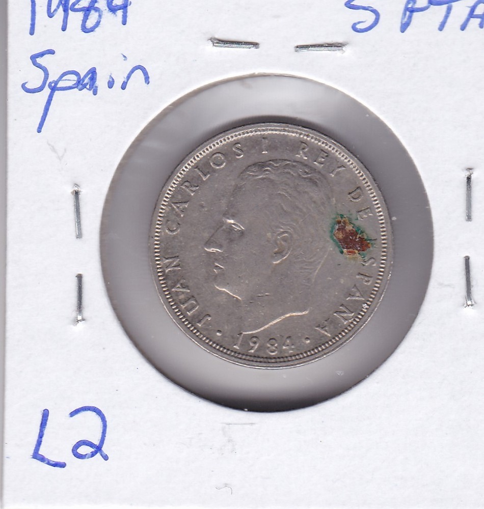 1984 Spain 5 Pesetas L2